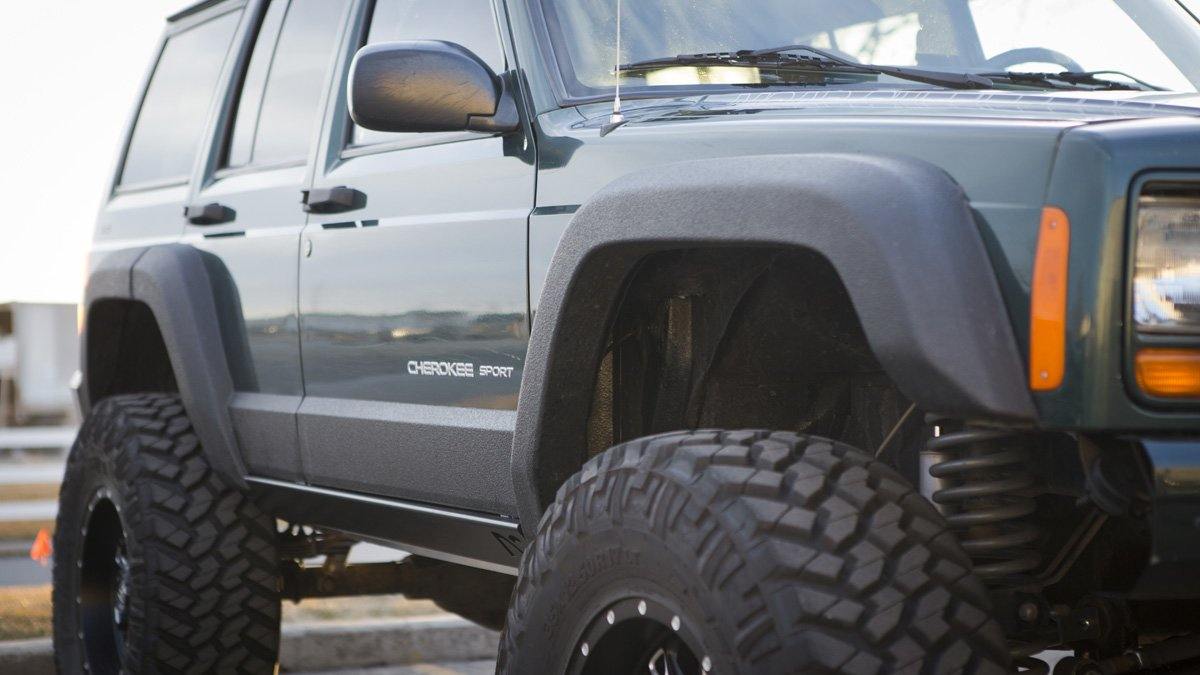 Xj Rocker Slide X-Max Sliders | Jeep Cherokee XJ Rock Sliders – Notch Customs