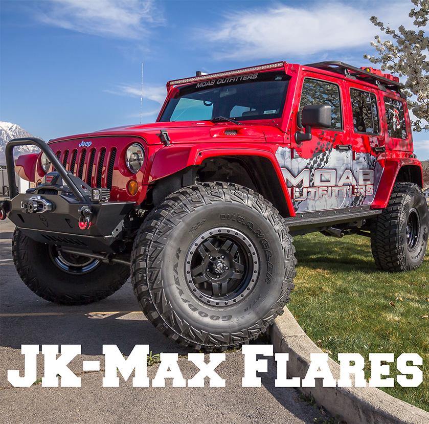 Notch Customs Notch Customs - Maximum Clearance Jeep Fender Flares
